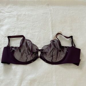 Soma Deep Purple Lace Bra